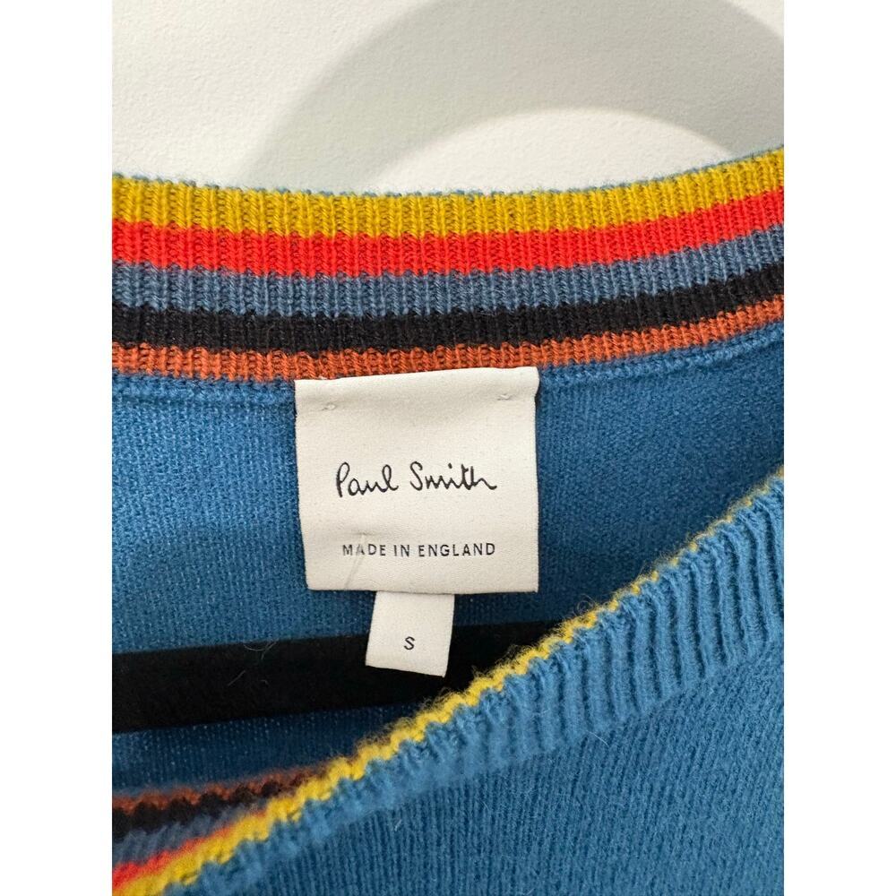 Paul Smith Cashmere Crewneck Sweater Size S - Picture 3 of 5